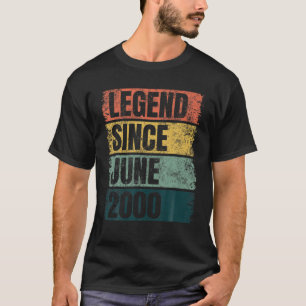 21. Geburtstag Grafisches Zeitalter 21 Jahre seit T-Shirt