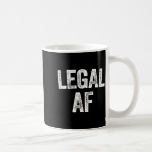 21. Geburtstag Legal Af Langarmshirt  Kaffeetasse