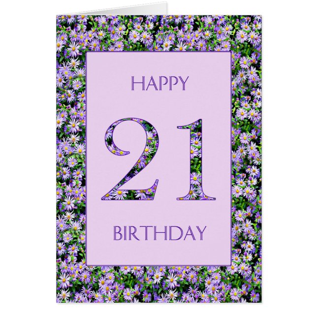 21. Geburtstag Lila Tageszeitung (Vorne)