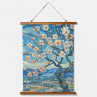 21. Geburtstag Mandelblüte blau-creme