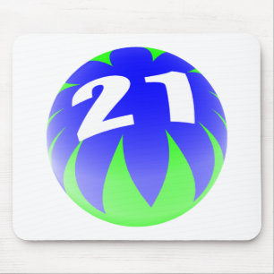 21. Geburtstag Mousepad