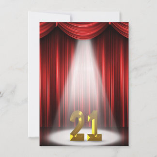 21. Geburtstag Party Einladung