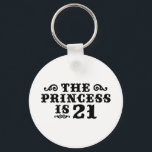 21. Geburtstag Schlüsselanhänger<br><div class="desc">21. Geburtstag T - Shirt und Geschenke</div>