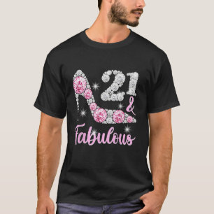 21. Geburtstag Shirts für Frauen 21 und vorzüglich
