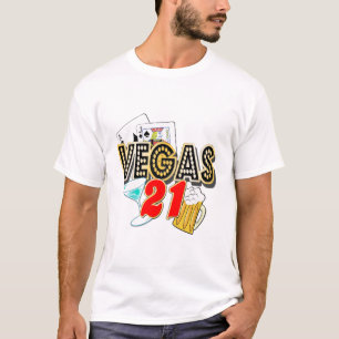 21. Geburtstag Vegas T-Shirt