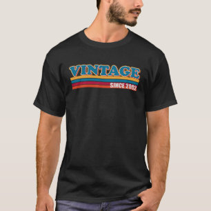 21. Geburtstag Vintag 2002 Phantastisch Seit 2002  T-Shirt