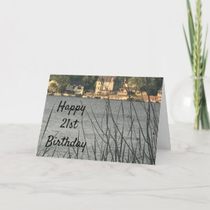 **21. GEBURTSTAG*** **WOHNKARTE SEHEN** KARTE
