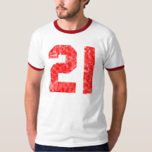 21. Geburtstags-Geschenk-T-Shirt
