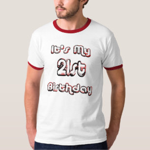 21. Geburtstags-trinkendes Shirt