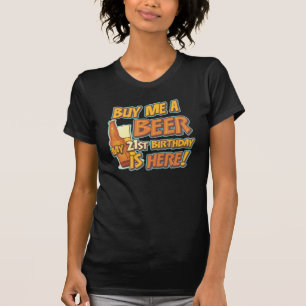 21. Geburtstagsbier T-Shirt