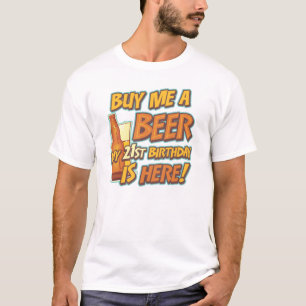 21. Geburtstagsbier T-Shirt