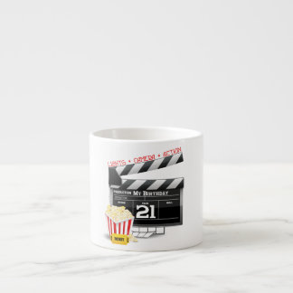 21. Geburtstagsfilm-Party Espressotasse
