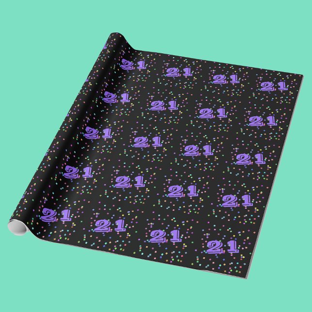 21. Geburtstagsgeschenkpapier Geschenkpapier (Von Creator hochgeladen)