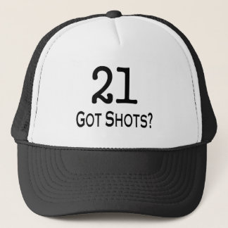 21 got Schüsse Truckerkappe