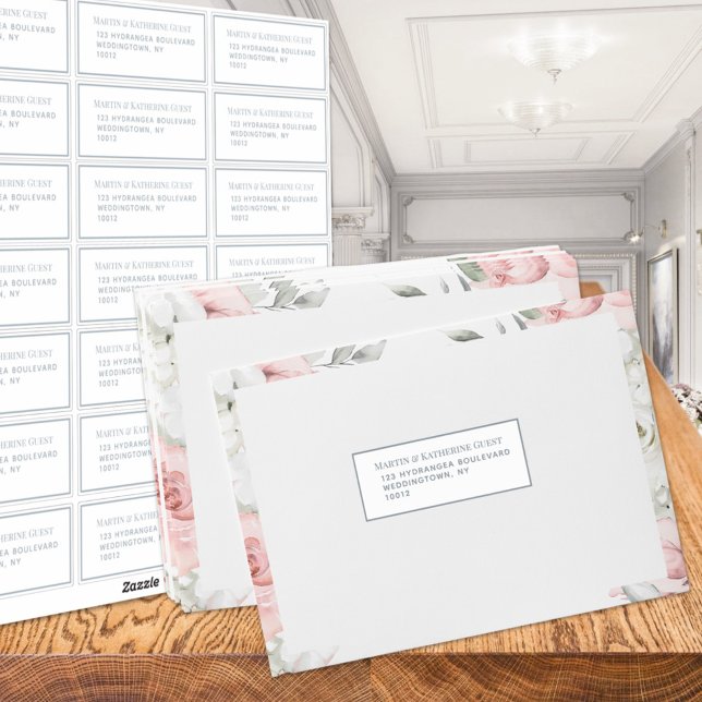 21 Guest Address Template Jeder 1,75 x 4,25" Silbe Aufkleber (Von Creator hochgeladen)