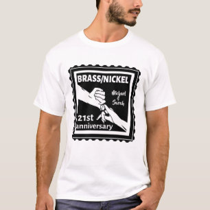 21. Hochzeitstag Messing Nickel traditionell T-Shirt