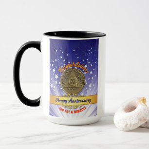 21 Jahre Nüchternheit - Sie sind ein Wunder Benutz Tasse