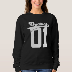 21 Jahre Original 2001 Uni 21. Geburtstag Sweatshirt