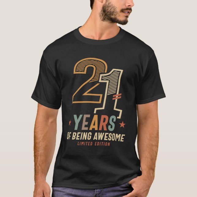 21 Jahre Phantastisch 2003 21. Geburtstag T-Shirt (Vorderseite)