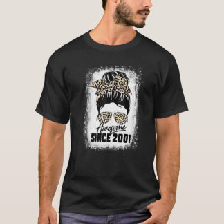 21 Jahre Phantastisch seit 2001 Leopard 21. Geburt T-Shirt
