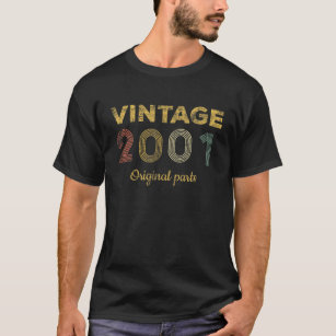21-jährige Geschenke Vintag 2001 Limited Edition 2 T-Shirt