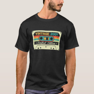 21-jähriger Tag Vintag 2001 Limited Edition 21. T-Shirt