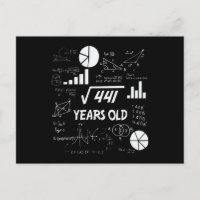 21-jähriges Geburtstagsgeschenk für Geeky Mathe 21