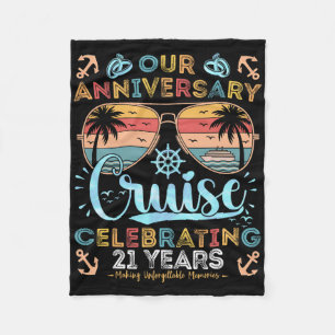 21. Jubiläumskreuzfahrt - 21 Jahre zum Feiern für Fleecedecke