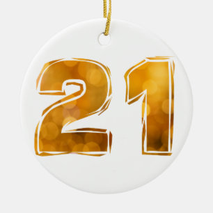 21 KERAMIK ORNAMENT