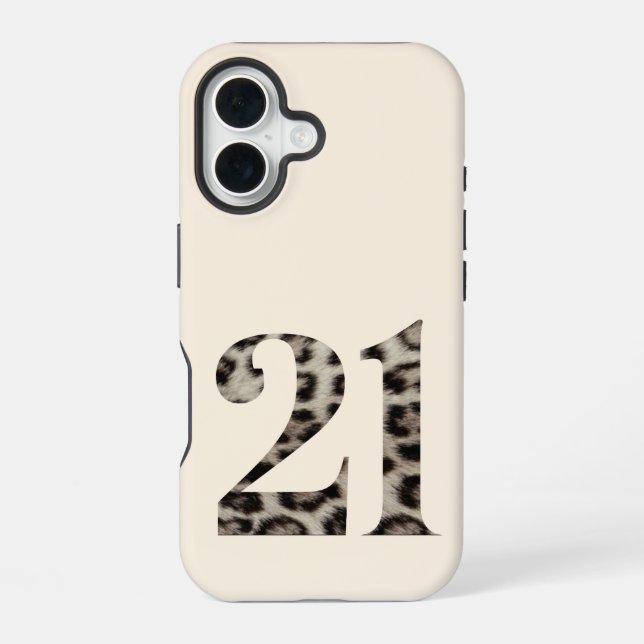 21 Kern iPhone 16 Hülle (Rückseite)