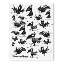 21 lustige schwarze Krähen