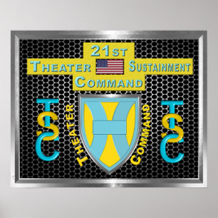 21. Mighty Theatre Sustainment Command Poster