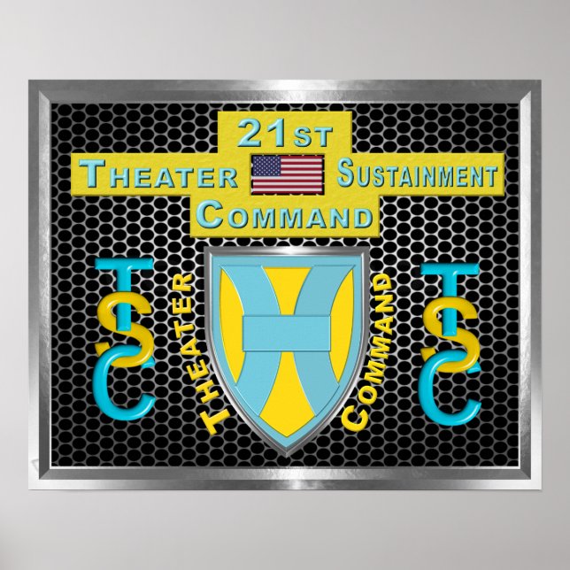 21. Mighty Theatre Sustainment Command Poster (Vorne)