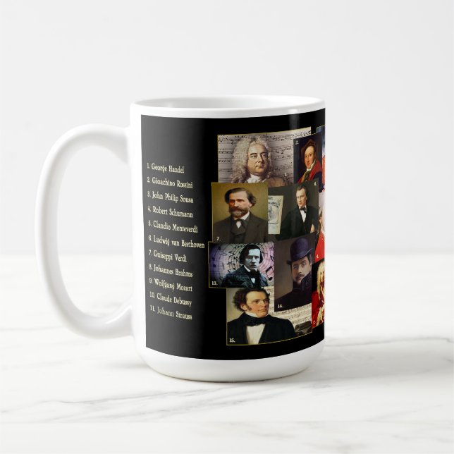 21 Music Masters Kaffeemaschine Tasse (Links)