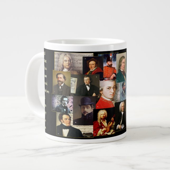 21 Music Masters Kaffeemaschine Tasse (Vorderseite Links)