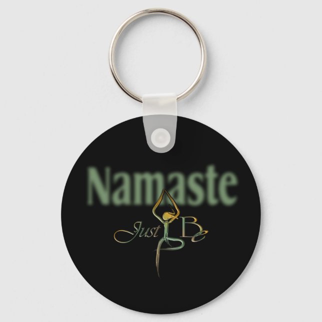 21 Namaste Schlüsselanhänger (Vorderseite)