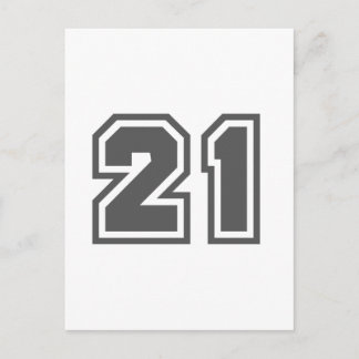21 POSTKARTE