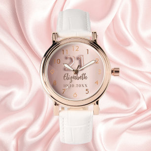 21. Rose Armbanduhr