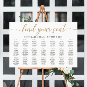 21 Tische Finden Sie Ihren Platz Sitzplan Plan Poster