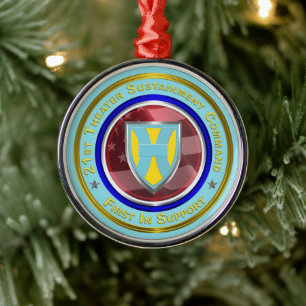 21. TSC Keepake Weihnachten Ornament Aus Metall