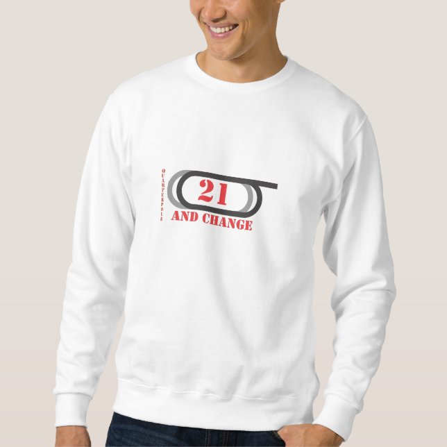 21 und Änderung horseracing Sweatshirt (Vorderseite)