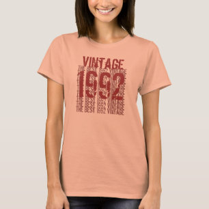 21. Vintage helle weiche Pastelle des T-Shirt