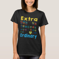 21 Xx Extra Chromosome Mädchen Welt Down-Syndrom-T