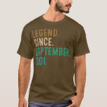 21 Year Old Gift Legend Since September 2001 21st  T-Shirt<br><div class="desc">21 Year Old Gift Legend Since September 2001 21st Birthday  .</div>