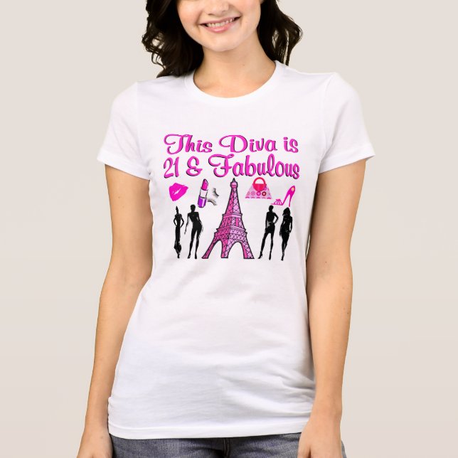 21 YR ALTER PARIS-LOVER T-Shirt (Vorderseite)