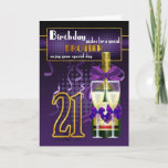 21st Birthday Card For Brother, Brother Birthday Karte<br><div class="desc">21st Birthday Card For Brother,  Brother Birthday</div>