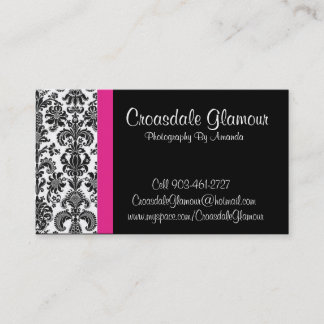 2205866602_64a85e9462123, Croasdale Glamour, Cer… Visitenkarte
