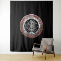 [220] Vegvisir - Viking Silver Magic Runic Compass