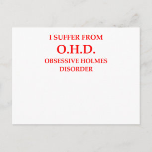 221b Bäckerstraße Postkarte