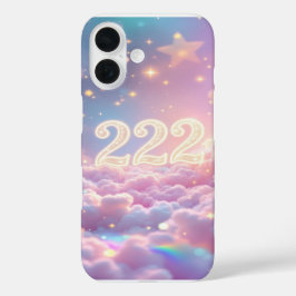 222 Angel-Zahlenmanifestation - Gleichgewicht und  iPhone 16 Hülle